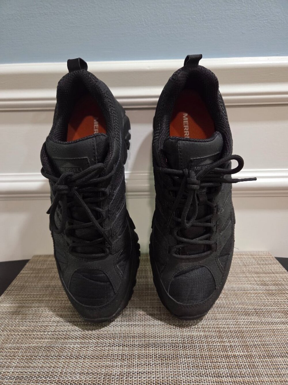 Mens Merrill J15861 Tactical Hicking Sneaker Shoe, 10.5 Black